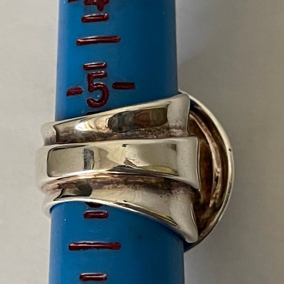 RLM Studio bold earth gem series picture jasper sterling 925 ring size 5.5 - Picture 3 of 9